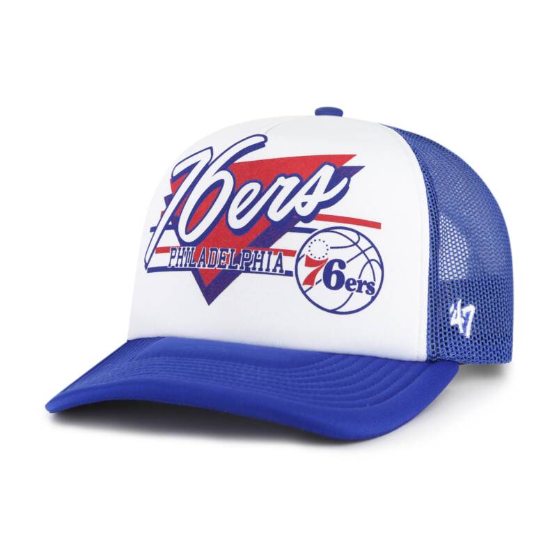 47브랜드 필라델피아 76erS 행아웃 트럭커 투톤 야구 모자