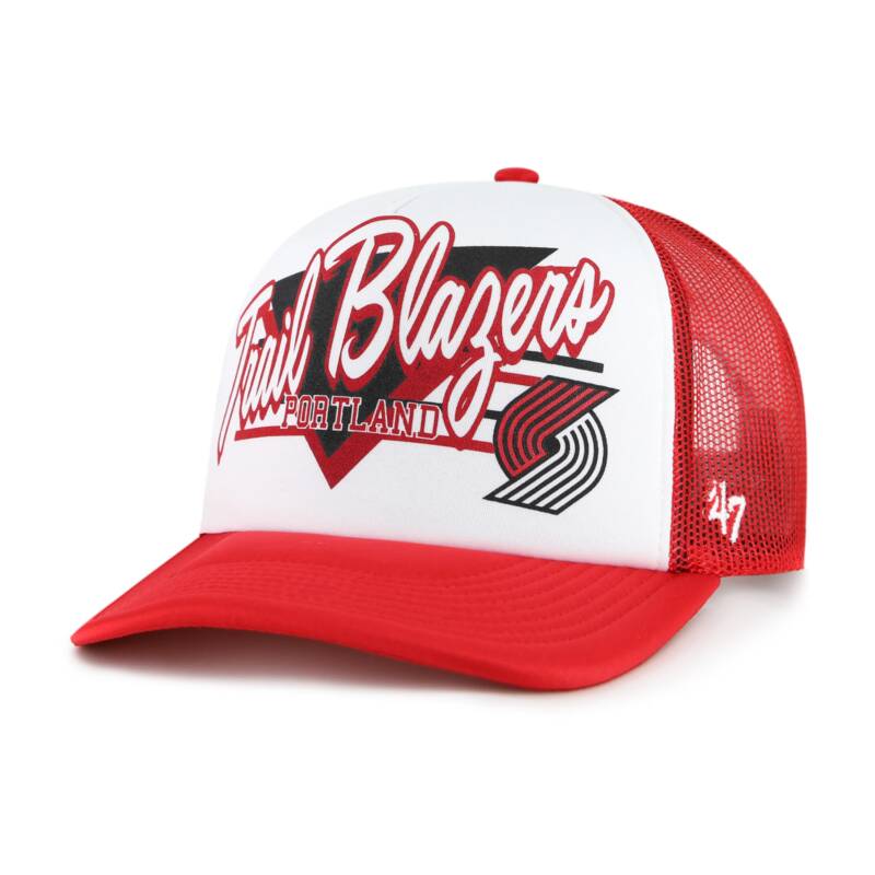 47브랜드 포틀랜드 트레일 블레이저스 행아웃 트럭커 투톤 야구 모자