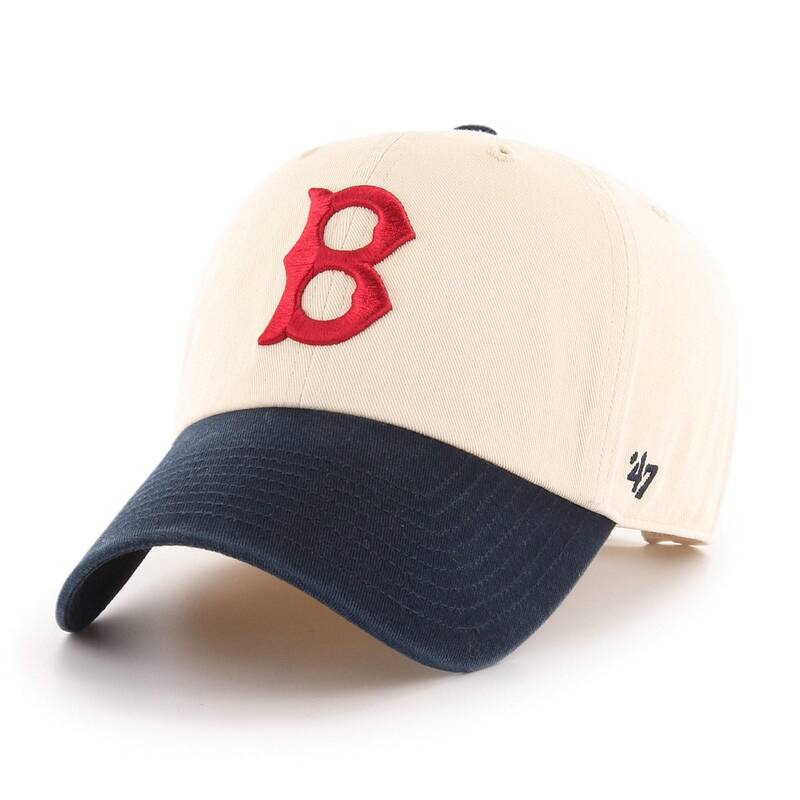 47브랜드 보스턴 레드삭스 쿠퍼스타운 투톤 클린업 야구 모자