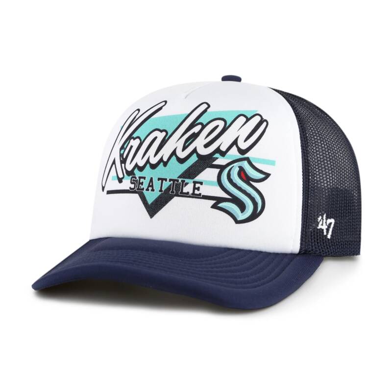 47브랜드 시애틀 크라켄 행 아웃 트럭커 투톤 야구 모자